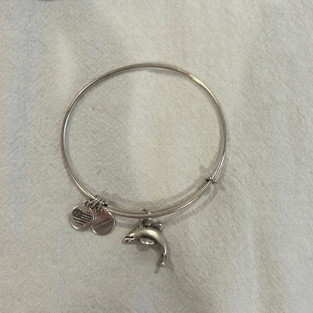 Alex and Ani silver bracelet